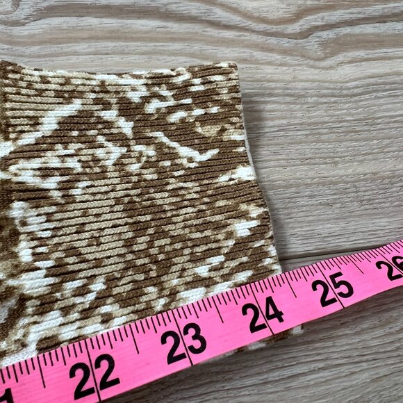 🌾TRADITION Sz XL Animal print Cardigan Sweater Button Down* 100% Cotton … - Picture 7 of 8